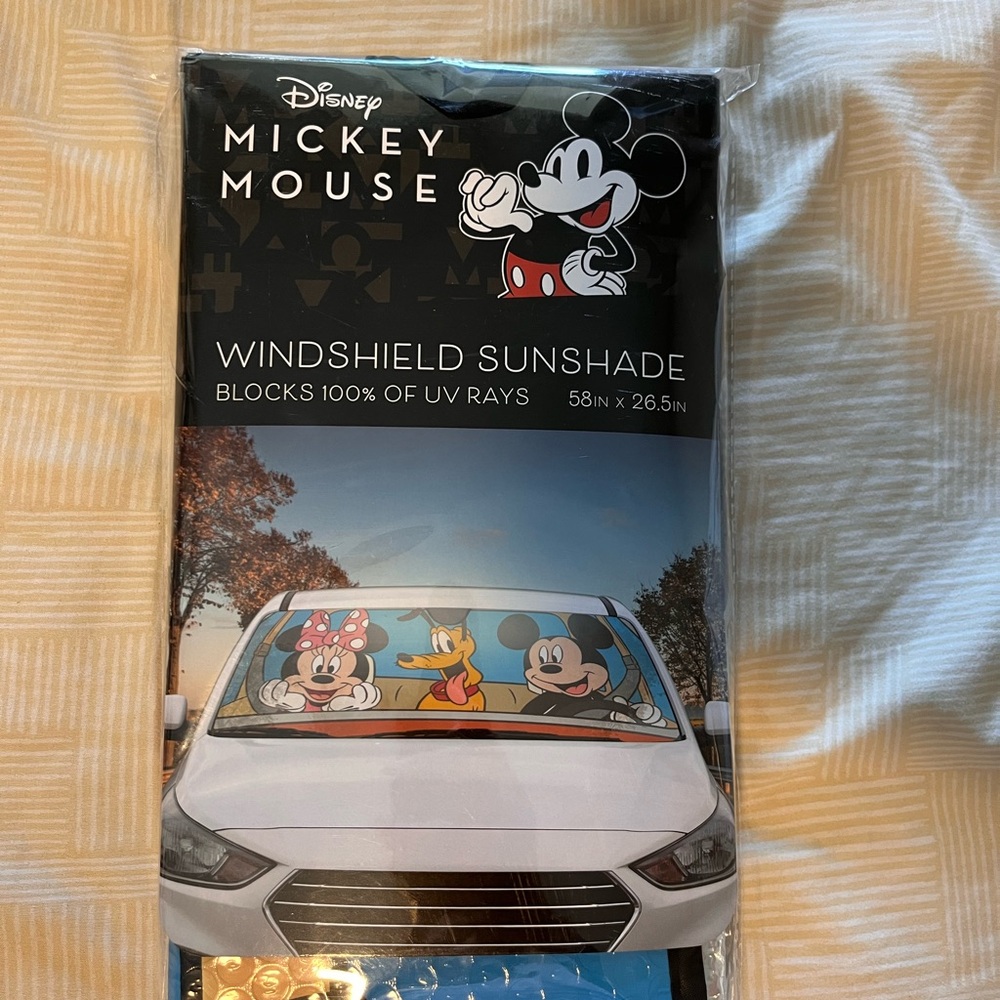 Disney Blue Mickey and Friends Sunshade